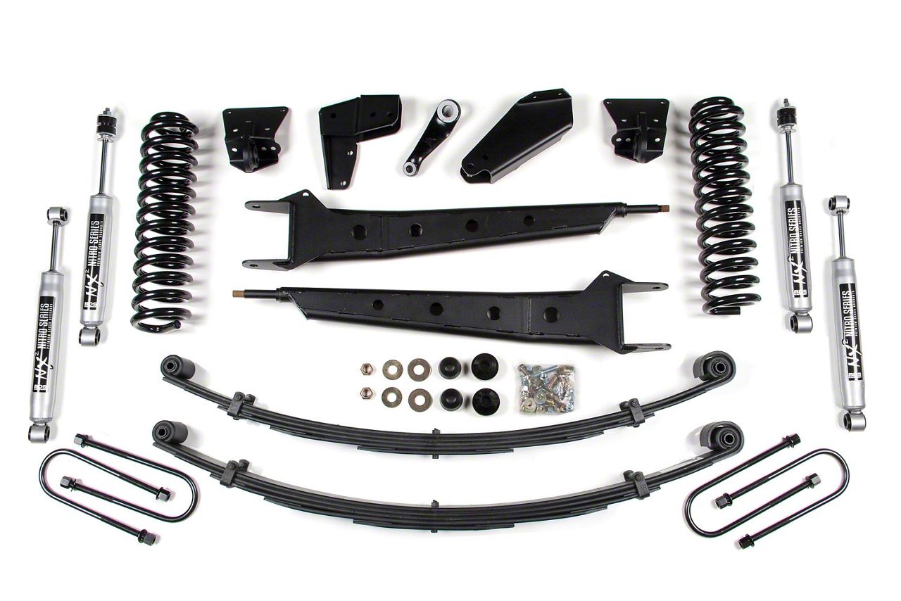BDS Ecklers 6-Inch Radius Arm Suspension Lift Kit with Rear Leaf ...