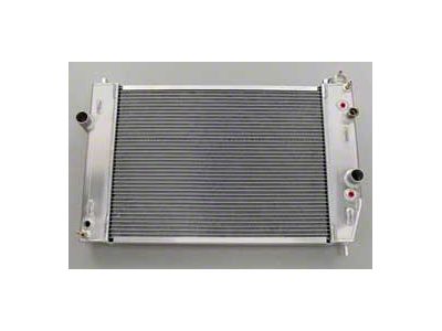 Be Cool Camaro Radiator, Polished, Aluminum, For Cars With Manual Transmission 1982-1992