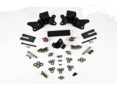 Belltech 2-Inch Drop Leaf Spring Hanger Kit (88-98 C2500, C3500)