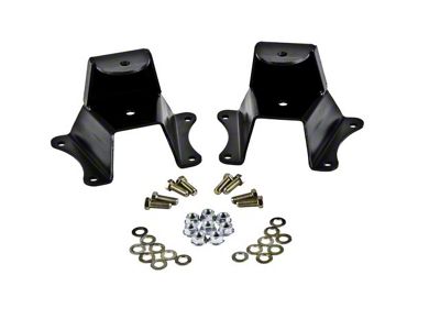 Belltech 3-Inch Drop Leaf Spring Hanger Kit (73-87 C10, C15)