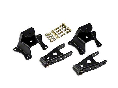 Bell Tech 4in Shackle & Hanger Kit 73-87 GM C10 Pick-Up Bell Tech 4in Shackle & Hanger Kit 73-87 GM C10 Pick-Up