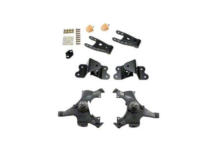 Belltech Lowering Kit; 2-Inch Front / 4-Inch Rear (88-91 C1500 Regular Cab, Excluding 454 SS)
