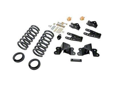 Belltech Lowering Kit; 2 or 3-Inch Front / 4-Inch Rear (90-94 C1500 454 SS; 88-98 C2500 w/ 6-Lug)