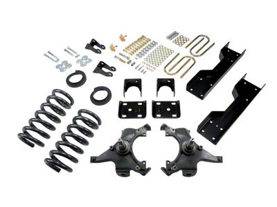Belltech Lowering Kit; 4 or 5-Inch Front / 6-Inch Rear (88-91 C1500 Regular Cab, Excluding 454 SS)