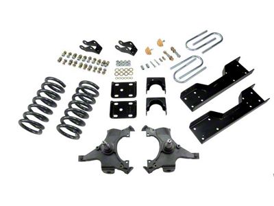 Belltech Lowering Kit; 4 or 5-Inch Front / 6-Inch Rear (90-94 C1500 454 SS; 88-98 C2500 w/ 6-Lug)
