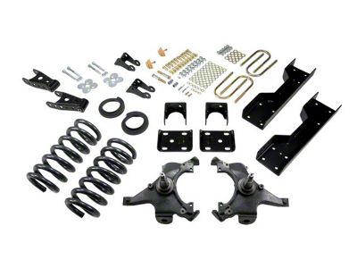 Belltech Lowering Kit; 4 or 5-Inch Front / 7-Inch Rear (88-91 C1500 Regular Cab, Excluding 454 SS)