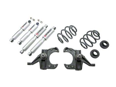 Belltech Lowering Kit with Street Performance Shocks; 3-Inch Front / 3 or 4-Inch Rear (63-70 C10 w/ 71-72 Disc Brakes)