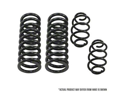 Belltech Muscle Car Lowering Springs; 0-Inch (68-72 Chevelle, Malibu)