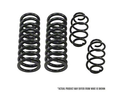 Belltech Muscle Car Lowering Springs; 0-Inch (73-77 Malibu)