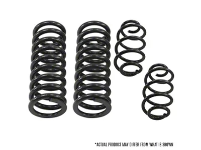 Belltech Muscle Car Lowering Springs; 1-Inch (82-92 Firebird)