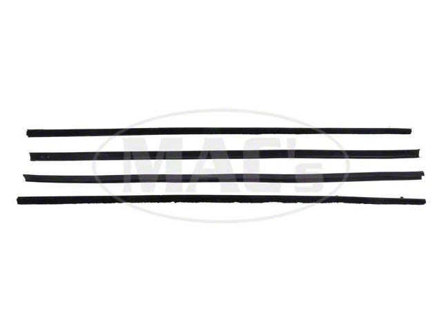 Belt Weatherstrip Kit - 4 Pieces - Ranchero