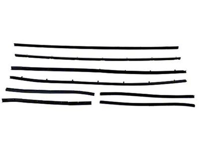 Belt Weatherstrip Kit / 8pc (66-67 Fairlane)
