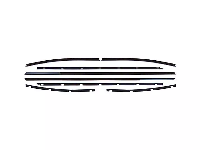 Belt Weatherstrip Kit/ 8pcs/68 Ford 2dr Hardtop