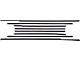 Belt Weatherstrip Kit/ 8 Pcs/ 2 Dr Notchback Hardtop (2-Door Hard Top & Fastback)