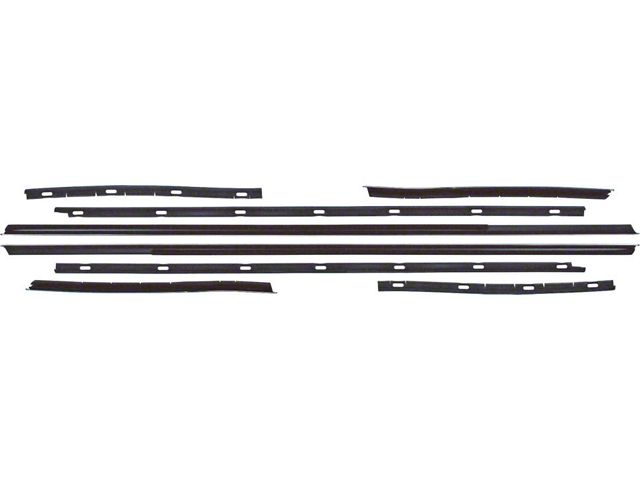 Belt Weatherstrip Kit/ 8 Pcs/ 68 Ford Convertible