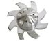 Billet 1-Piece Alternator Pulley/Fan, 2.5 V-Belt Style