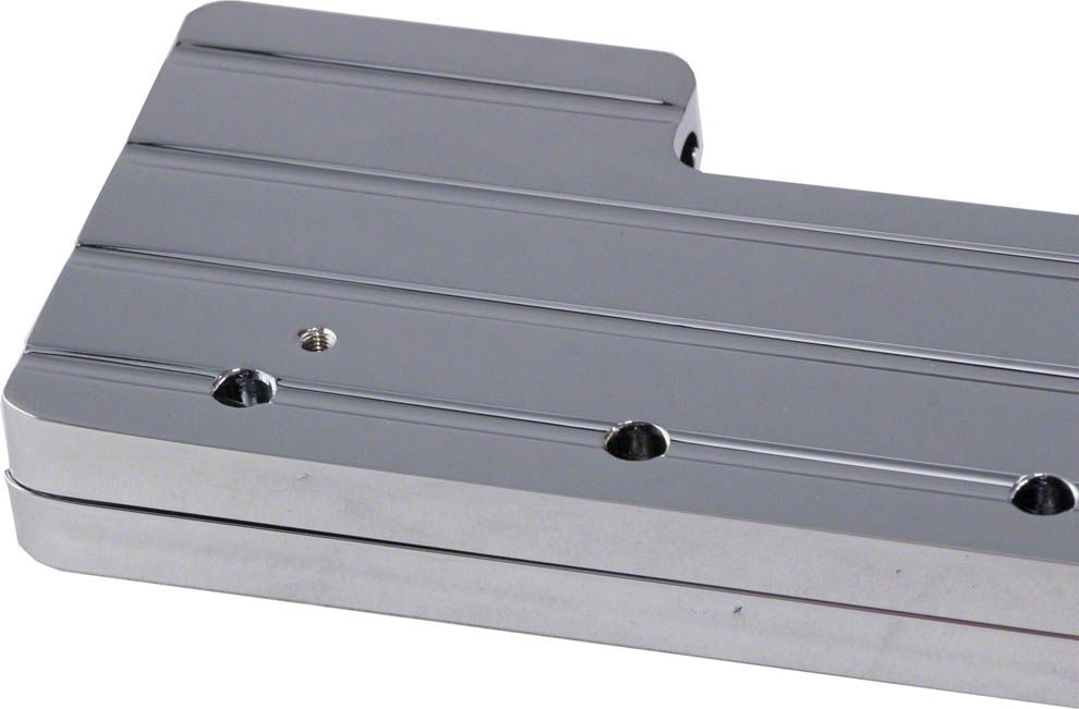 Ecklers Billet Aluminum 9.5 MM Wire Loom Set, Ball Milled