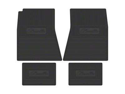 Chevelle Floor Mat, Vinyl Black 1968-1969