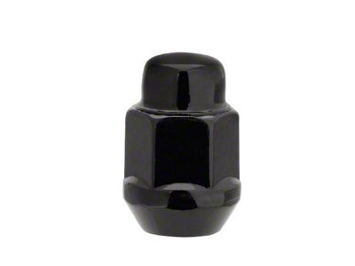 Black Aluminum Lug Nut 7/16 Thread (62-68 Chevy II; 69-79 Nova)