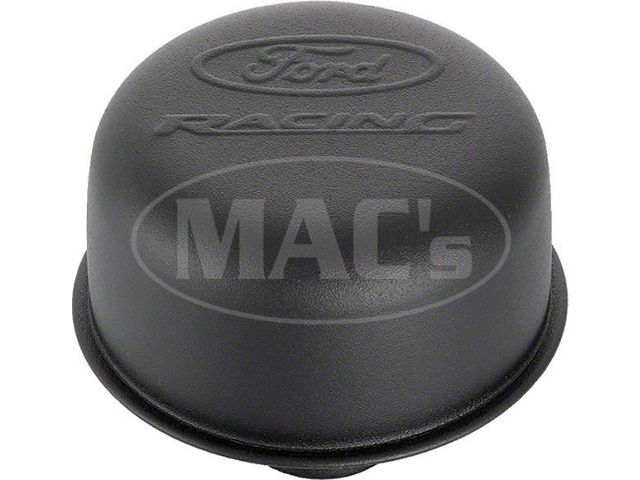 Oil Breather Cap,Chrome,Black Crinkle