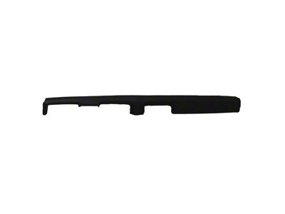 OEM Style Molded Dash Pad; Black (1969 Camaro w/ A/C)