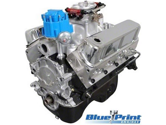 BluePrint Dressed 347 Stroker Crate Engine with Fuel Injection, 415 HP/415 Ft. Lbs. Torque