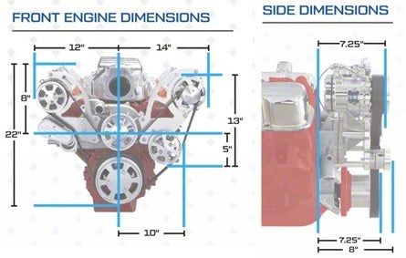 BluePrint LS 376 EFI Crate Engine 530 HP PSLS3760CTFK
