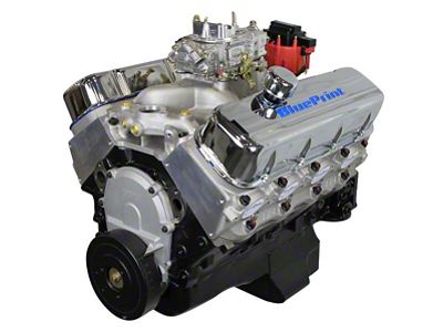 BluePrint Engines Big Block Chevy 454 C.I. 460 HP Base Dressed Carbureted Crate Engine