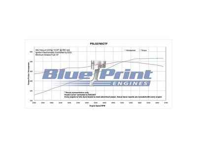 BluePrint Engines ProSeries LS 376 C.I. 530 HP Base Dressed Fuel Injected Crate Engine