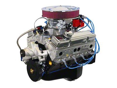 BluePrint Engines Small Block Chevy 383 C.I. 436 HP Deluxe Dressed Fuel Injected Crate Engine
