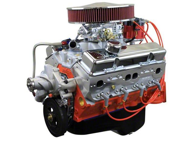 BluePrint Engines Small Block Chevy 400 C.I. 500 HP Deluxe Dressed Fuel Injected Crate Engine