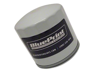 BluePrint Engines Ford Small Block Compatible Oil Filter; Space Saver Size