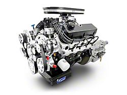 BluePrint Engines Cobra Edition Builder Series Small Block Ford 427 C.I. 541 HP Fuel Injected Crate Engine and 4R70W Automatic Transmission with Polished Pulley Kit 