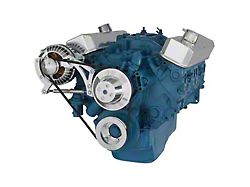 BluePrint Engines Small Block Chrysler Front Accessory Drive V-Belt System with Alternator and Water Pump