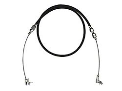 BluePrint Engines Universal Stainless Braided Throttle Cable Kit; Black; 36-Inch (Universal; Some Adaptation May Be Required)