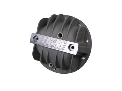 B&M Hi-Tek Aluminum Differential Cover; 10-Bolt; Natural (67-81 350 V8 Camaro)