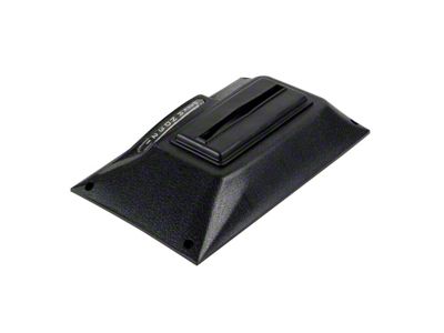 B&M Quicksilver Console Shifter Cover; Black (68-69 Camaro)