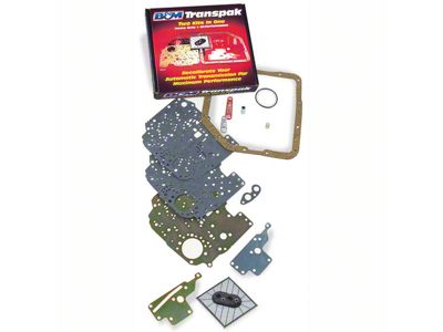 B&M Transpak TH350C Lockup Automatic Transmission Shift Kit (1981 350 V8 Camaro)