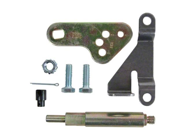 B&M Powerglide Automatic Transmission Cable Bracket and Shift Lever Kit (64-71 Corvette C2 & C3)