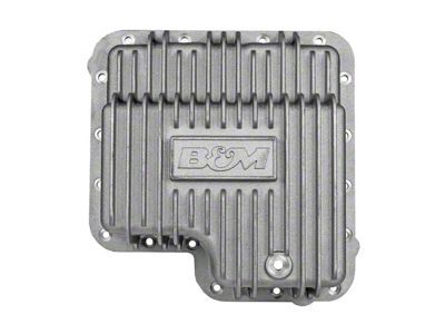 B&M C6 Hi-Tek Aluminum Differential Cover; Natural (66-79 Thunderbird)