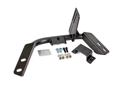BMR T-56/M6 Transmission Torque Arm Relocation Crossmember; Black Hammertone (84-92 Camaro)