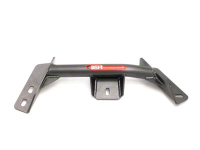 BMR T5 Transmission Conversion Crossmember; Black Hammertone (84-92 Camaro)