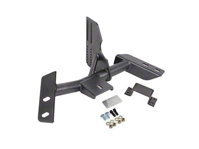 BMR T5 Transmission Torque Arm Relocation Crossmember; Black Hammertone (84-92 Camaro)