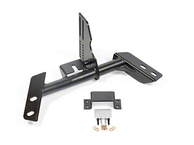 BMR TH400 Transmission Torque Arm Relocation Crossmember; Black Hammertone (84-92 Camaro)
