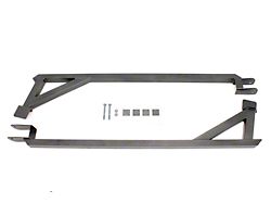 BMR Weld-On Boxed Subframe Connectors; Inside Frame Exhaust; Black Hammertone (82-92 Camaro)