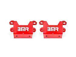 BMR Front Sway Bar Mounting Brackets; Red (93-02 Firebird)