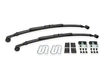 BMR 2-Inch Rear Lowering Leaf Springs with Install Kit (67-69 Firebird)