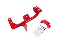 BMR 4L60E Transmission Torque Arm Relocation Crossmember; Red (93-97 5.7L Firebird)
