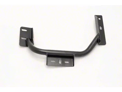 BMR 4L80E Transmission Conversion Crossmember; Black Hammertone (93-97 5.7L Firebird)