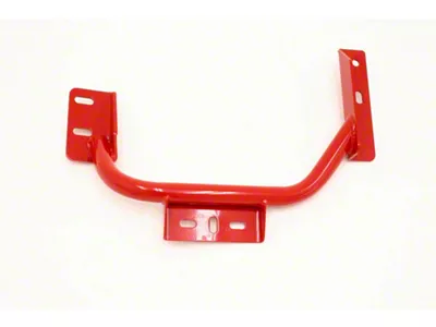 BMR 4L80E Transmission Conversion Crossmember; Red (93-97 5.7L Firebird)